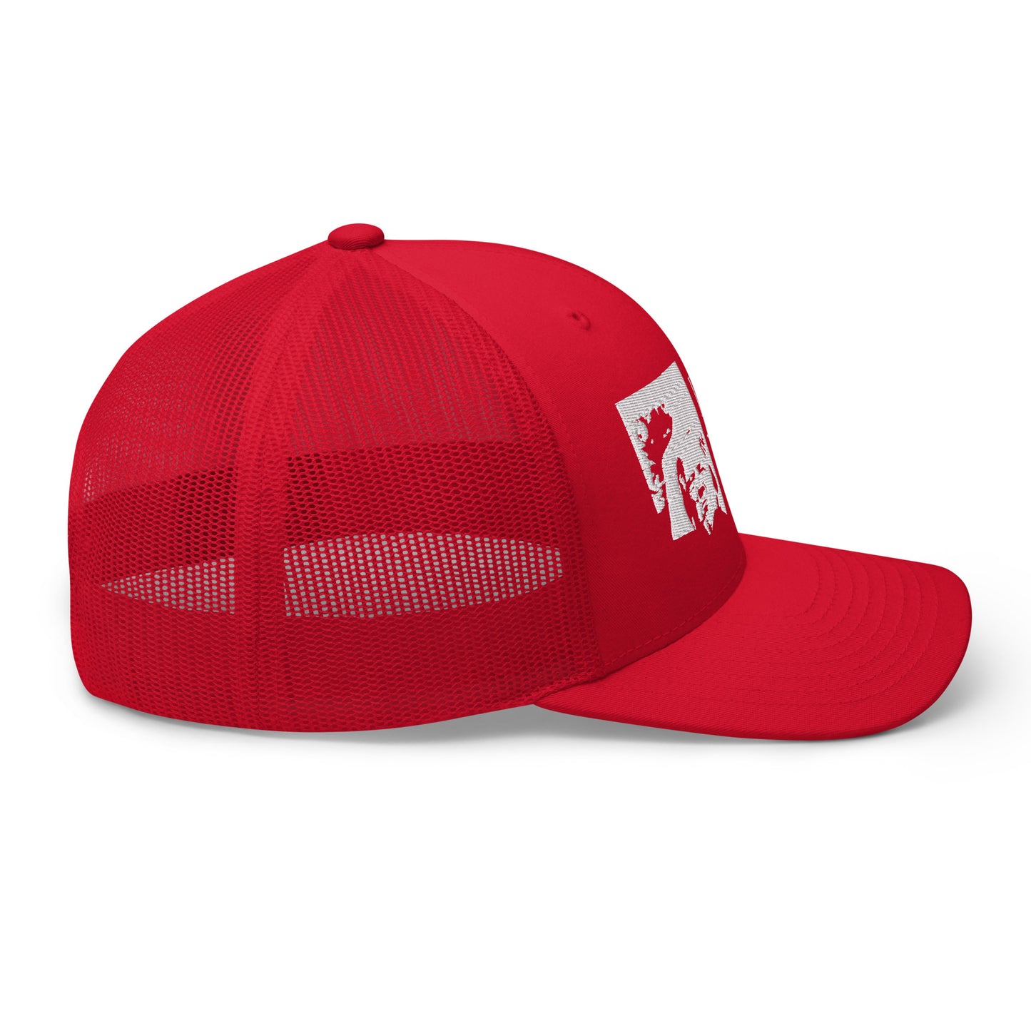 RED Fearless Leader Trucker Cap