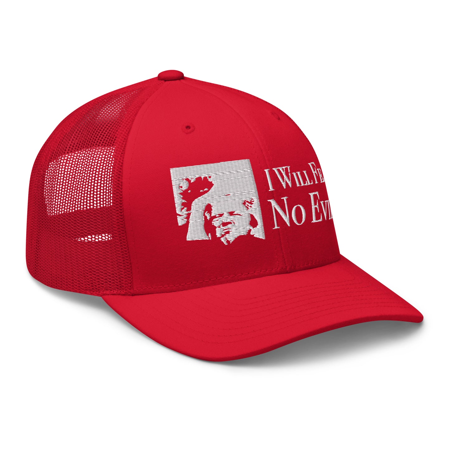 RED Fearless Leader Trucker Cap